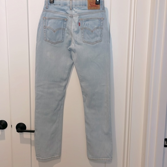 Levi’s 511 28x30 16R slim fit jean light blue wash boys jean - Picture 3 of 11